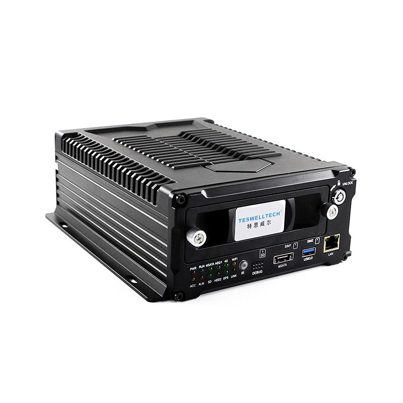  12CH Dual HDD 1080P Vehicle Mobile DVR